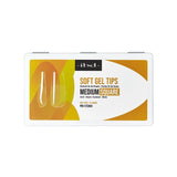 IBD - Full Cover Soft Gel Tips - Medium Square 504pc (Pre-Etched)