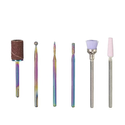 Gel-Le - Nail Drill Bit Set (6pcs)