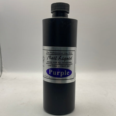 Vip - Purple Nail Liquid Monomer (No MMA) 008oz