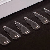 Revel - Full Cover | SOFT GEL NAIL EXTENSIONS | EXTRA LONG STILETTO 504pc (Pre-Etched)