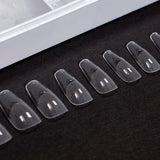 Revel - Full Cover | SOFT GEL NAIL EXTENSIONS | MEDIUM COFFIN 504pc (Pre-Etched)