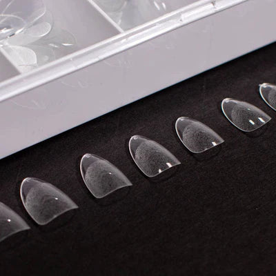 Revel - Full Cover | SOFT GEL NAIL EXTENSIONS | SHORT ROUND 504pc (Pre-Etched)