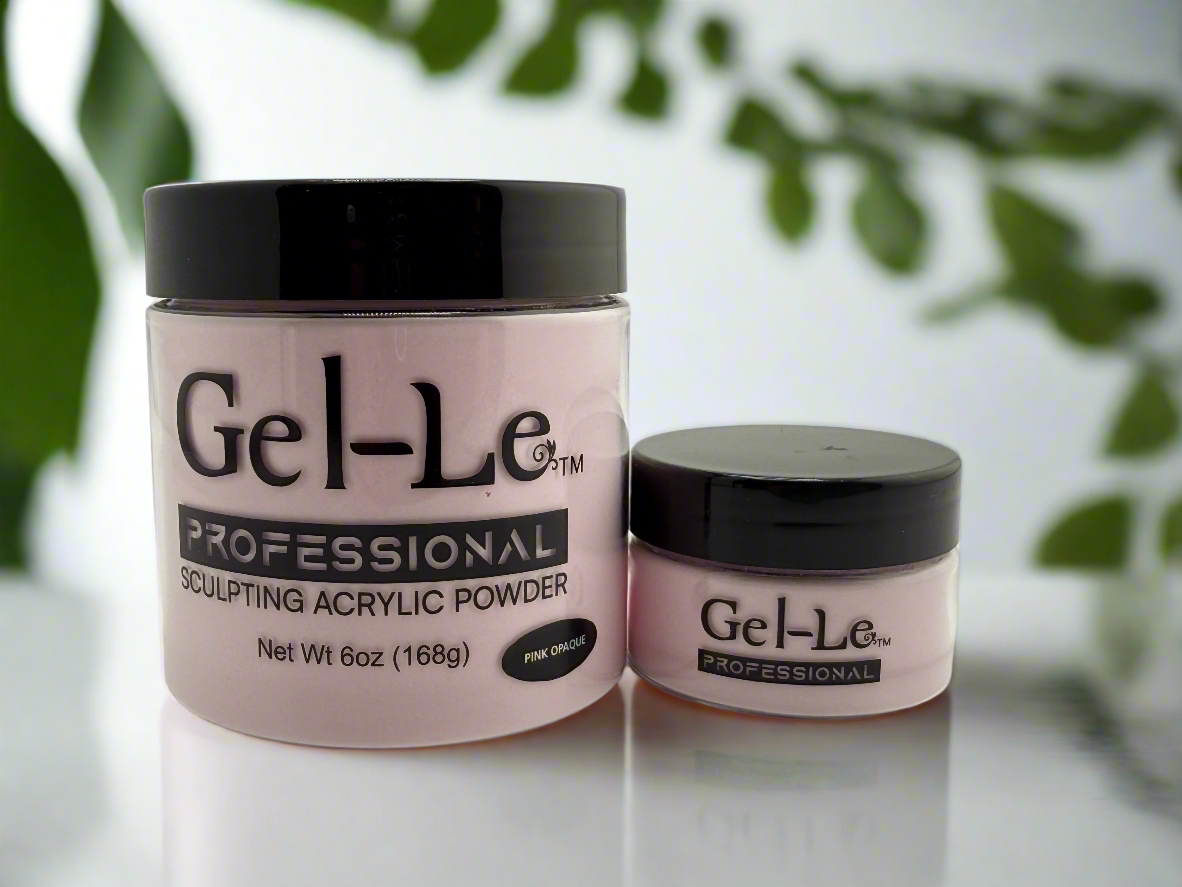 Gel-Le - Acrylic Powder - Pink Opaque