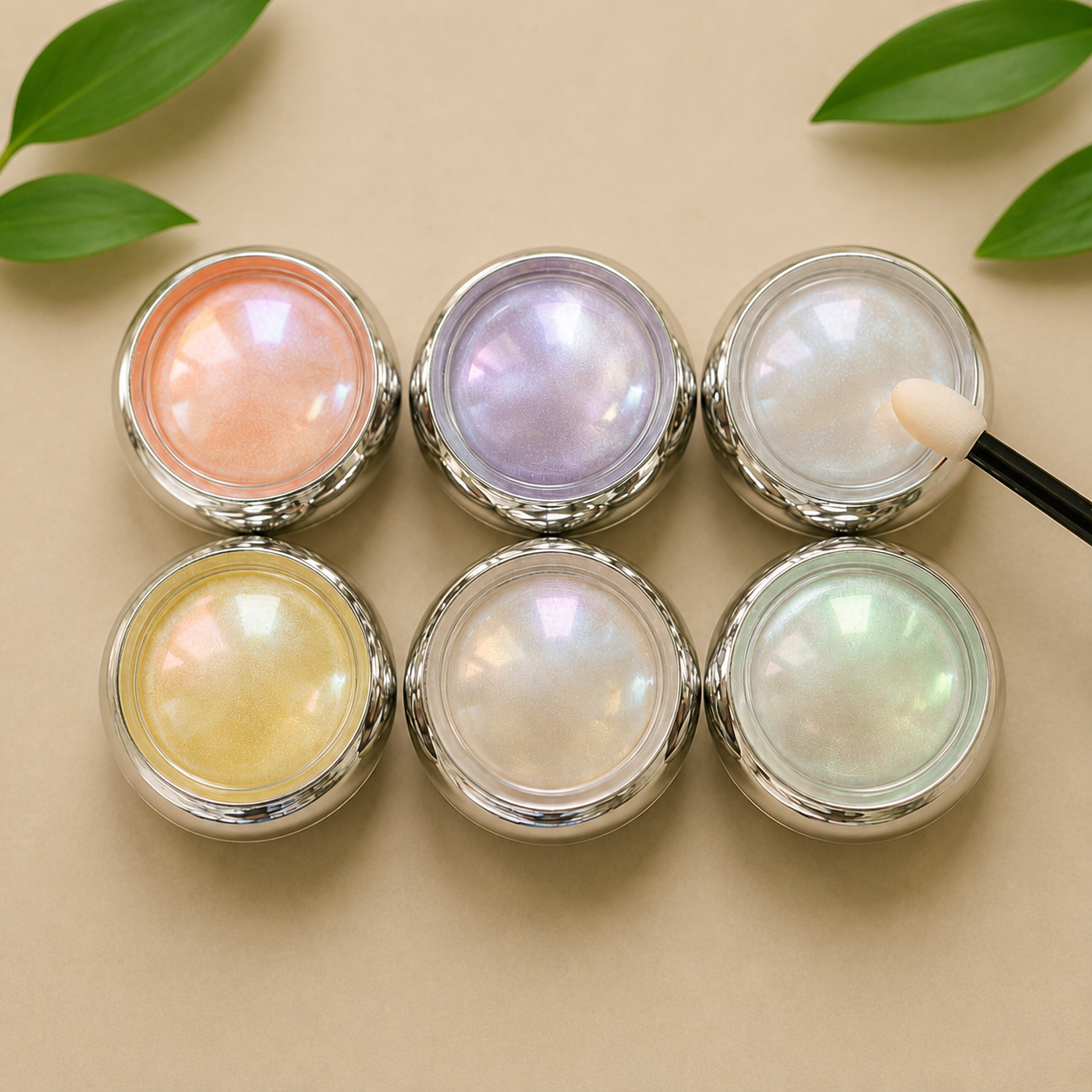 Gel-Le - Unicorn Chrome Powder 6pc