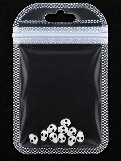 Queen - Nail Charms 10pc - #423 Skulls - Halloween