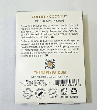 Therapispa 4 Step Deluxe Spa - Coffee + Coconut (Limited)