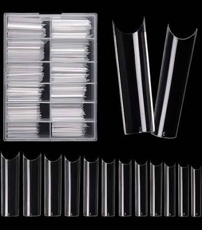 Queen - Clear C-Curve Nail Tips Extra Long (360pc)