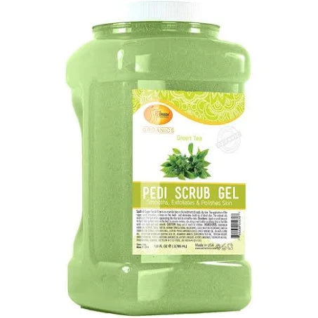 Spa Redi - Pedi Scrub Gel - Green Tea 128oz