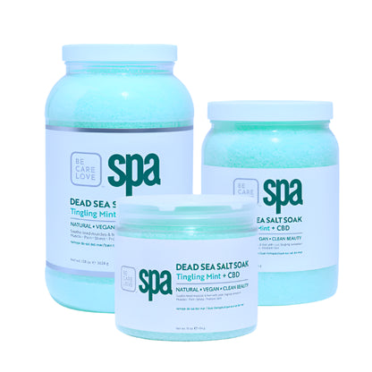 BCL Spa - Tingling Mint - Dead Sea Salt Soak