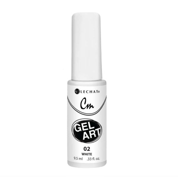 Lechat - CM Gel Art - 02 White .3oz