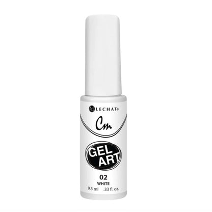 Lechat - CM Gel Art - 02 White .3oz