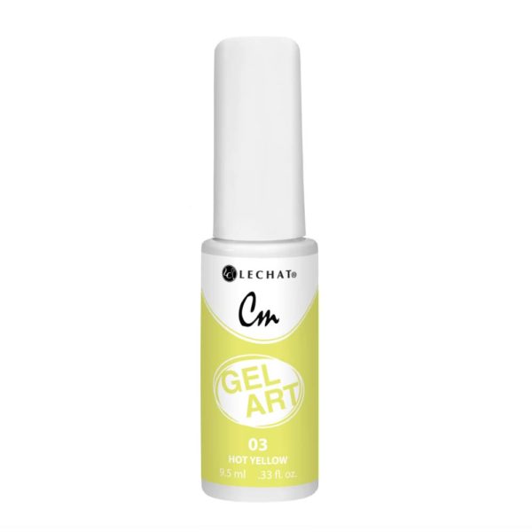 Lechat - CM Gel Art - 03 Hot Yellow .3oz