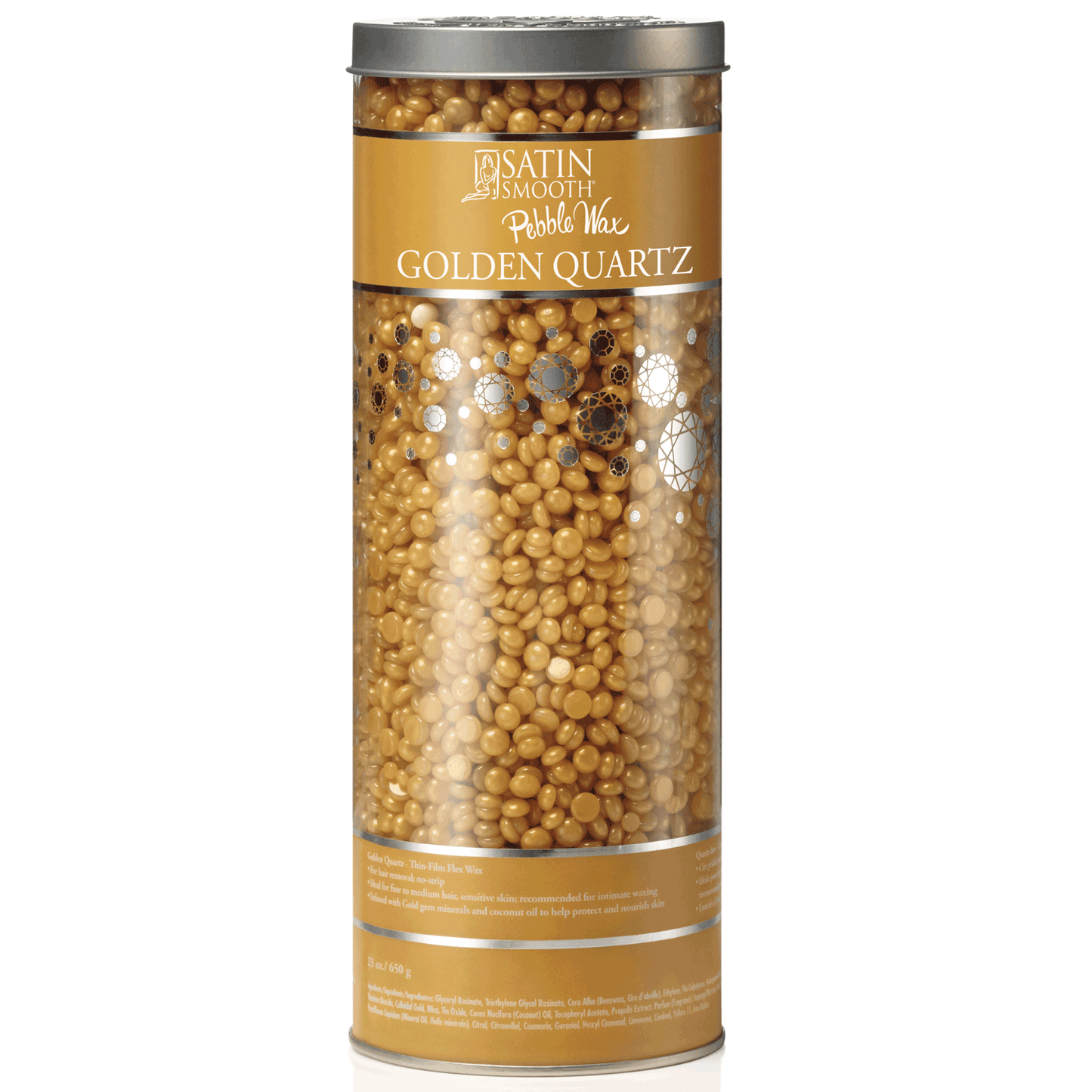Satin Smooth - Pebble Wax - Golden Quartz Hard Wax
