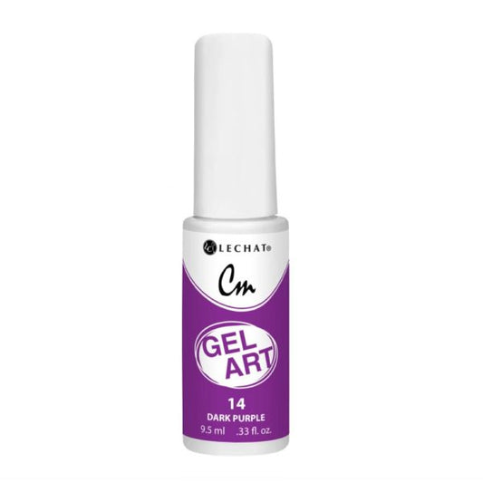 Lechat - CM Gel Art - 14 Dark Purple .3oz