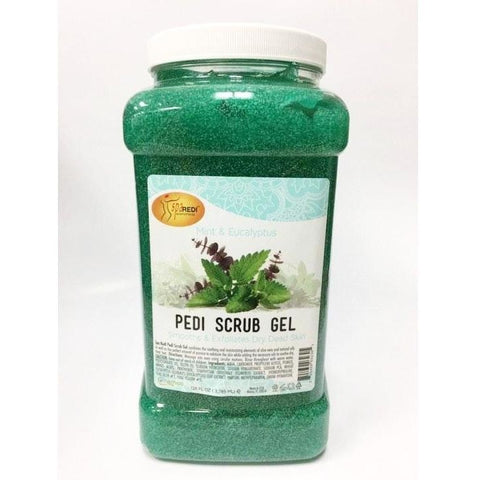 Spa Redi - Pedi Scrub Gel - Mint & Eucalyptus 128oz