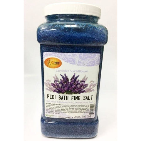 Spa Redi - Fine Bath Salt - Lavender & Wildflower 128oz