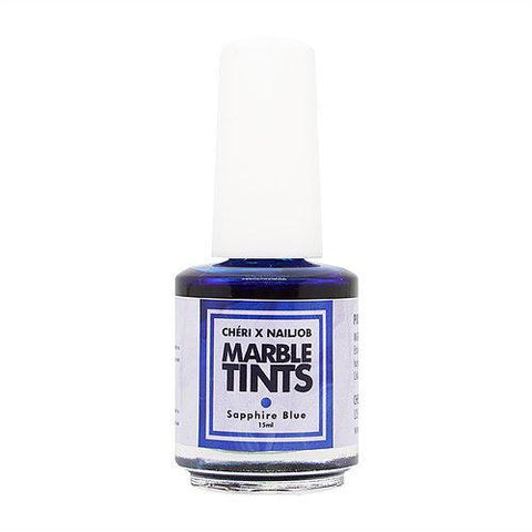 Cheri Marble Tints - Sapphire Blue