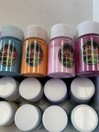 Gel-Le - Mica Powder Pigment 24pc