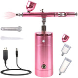 Rechargeable Cordless Airbrush with Compressor kit