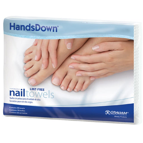 Graham - Handsdown Ultra Manicure Towels - Lint Free 50pc