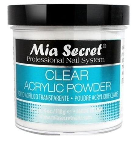 Mia Secret - Acrylic Powder - Clear 4oz