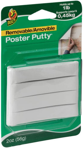 Duck - Reusable and Removable Poster Putty - White