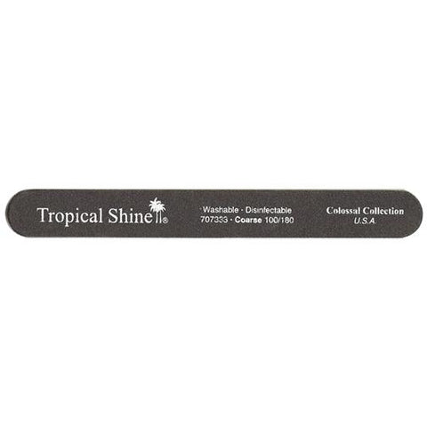 Tropical Shine Colossal Files - #707333 Black File - 100/180 Grit