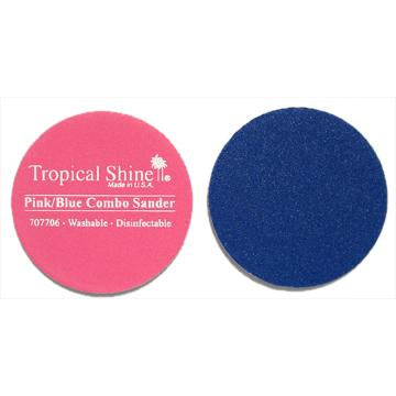 Tropical Shine - #707706 Pink/Blue Sander 220/400 Grit  (1pc)