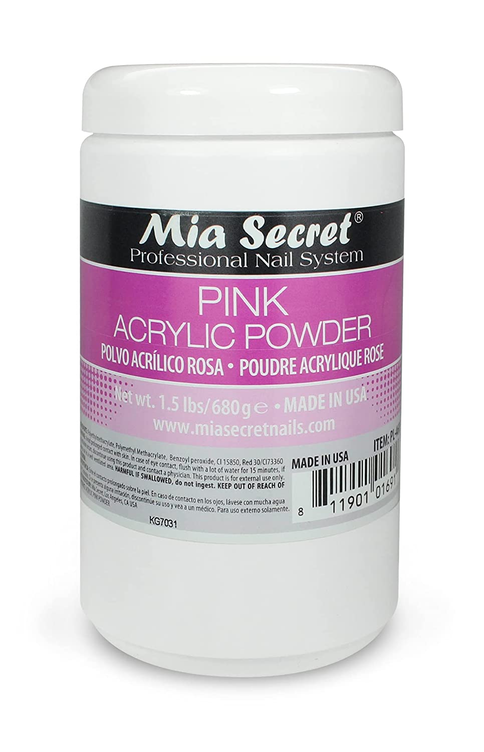 Mia Secret - Acrylic Powder - Pink 24oz