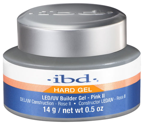 IBD LED/UV Hard Builder Gel - Pink 0.5oz