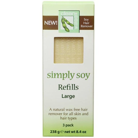 Clean+Easy - Simply Soy Large Leg Refills 3pc