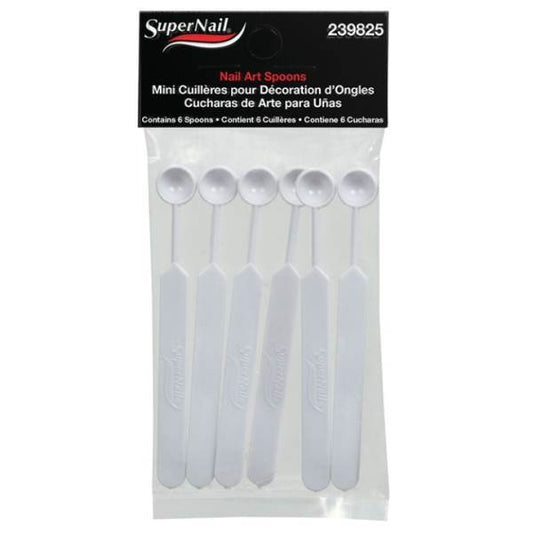 SUPERNAIL Nail Art Spoons 6-Pack