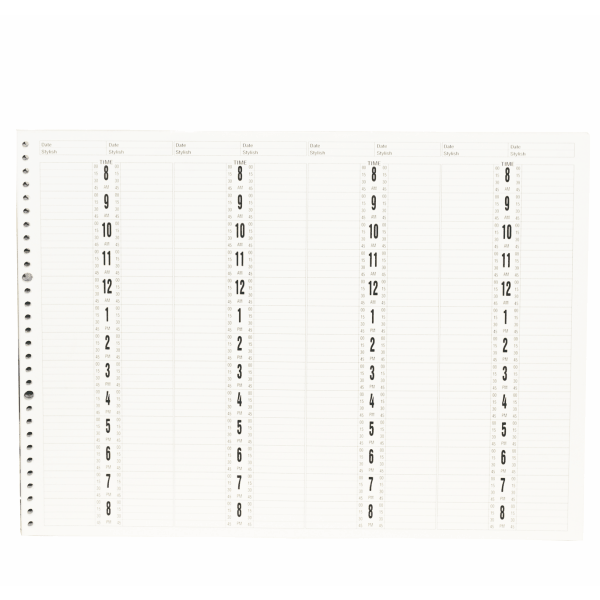 Berkeley - Refill for Leather 8-Column Appointment Book 200-Page