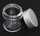 Ultra Clear Glass Jar with Aluminum Cap | 3.3oz (100ml)
