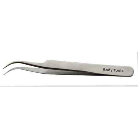 Body Toolz - CS5080 Fine Point Curved Tip Tweezers