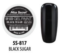 Mia Secret - Gel Paint - Black Sugar 0.18oz/5g