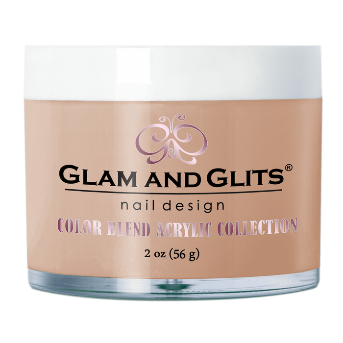 Glam And Glits - Color Blend Acrylic Powder - BL3049 Cover Bare White 2oz