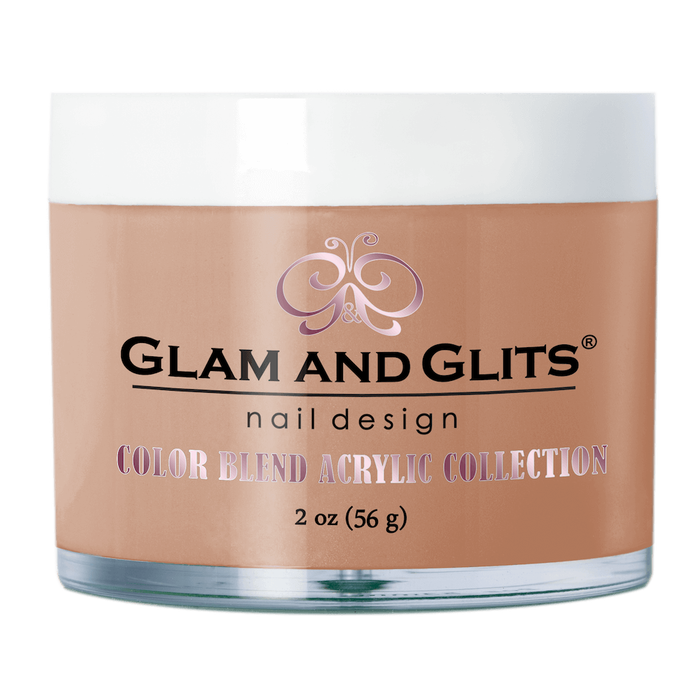 Glam And Glits - Color Blend Acrylic Powder - BL3050 Cover Chestnut 2oz