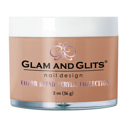 Glam And Glits - Color Blend Acrylic Powder - BL3050 Cover Chestnut 2oz