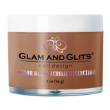 Glam And Glits - Color blend Acrylic Powder - BL3052 Cover Cocoa 2oz
