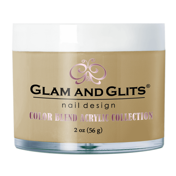 Glam And Glits - Color blend Acrylic Powder - BL3053 Cover Tan 2oz