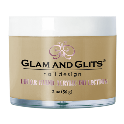Glam And Glits - Color blend Acrylic Powder - BL3053 Cover Tan 2oz