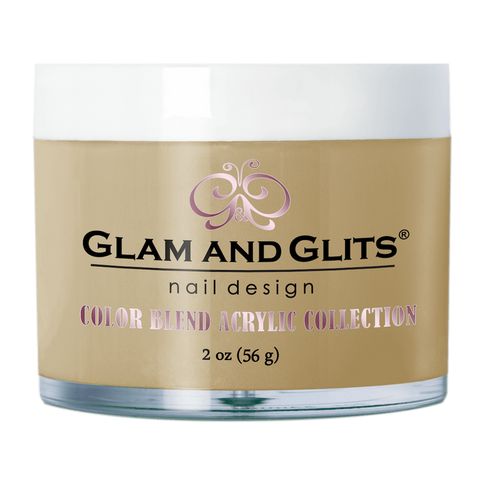 Glam And Glits - Color blend Acrylic Powder - BL3053 Cover Tan 2oz