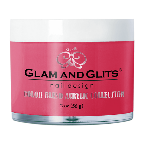 Glam And Glits - Color Blend Acrylic Powder - BL3064 Flamingle 2oz