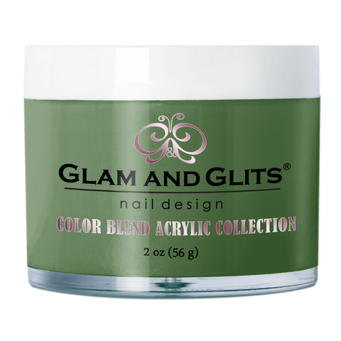 Glam And Glits - Color Blend Acrylic Powder - BL3070 Olive You 2oz