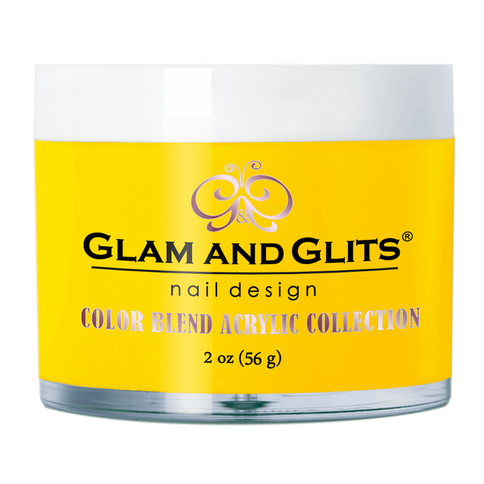 Glam And Glits - Color Blend Acrylic Powder - BL3076 Bee My Honey 2oz