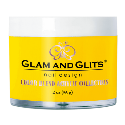 Glam And Glits - Color Blend Acrylic Powder - BL3076 Bee My Honey 2oz