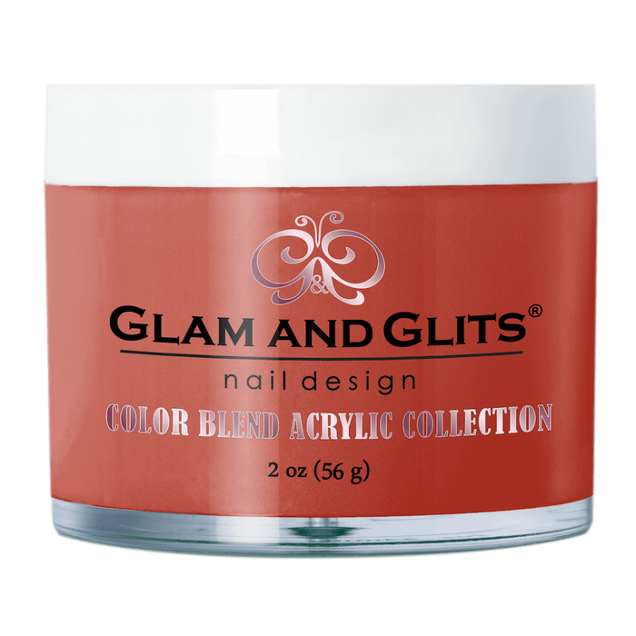 Glam And Glits - Color Blend Acrylic Powder - BL3079 Pumpkin Spice 2oz
