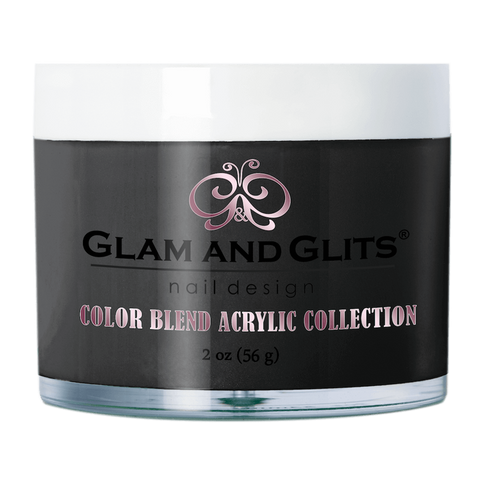 Glam And Glits - Color Blend Acrylic Powder - BL3092 Black Market 2oz
