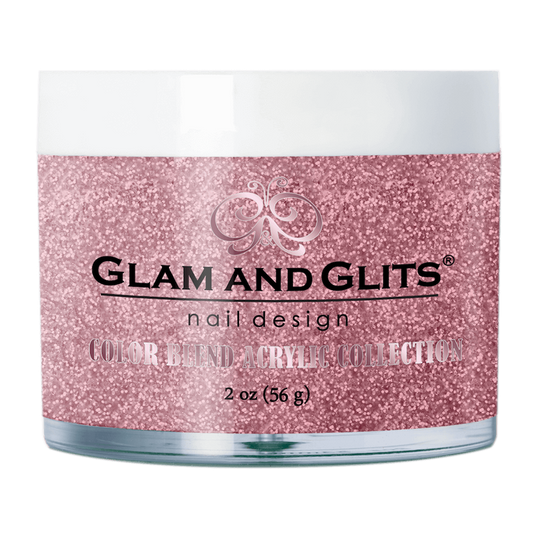 Glam And Glits - Color Blend Acrylic Powder - BL3095 Pink Moscato 2oz